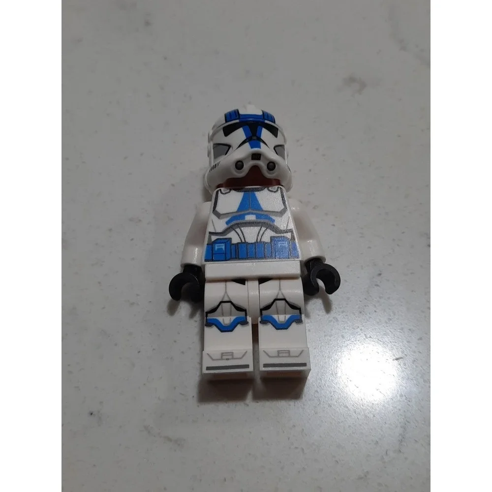 4 Lego Star Wars Clone Wars 501st Clone Heavy Trooper Minifigure